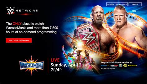 WWE Network Subscription.